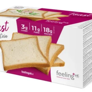 FEELING OK TOAST + PROTEIN 160 GR